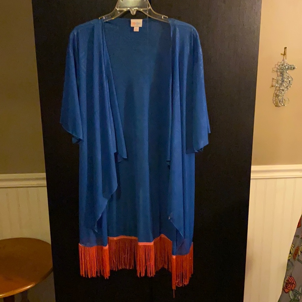 Sheer geometric cover up